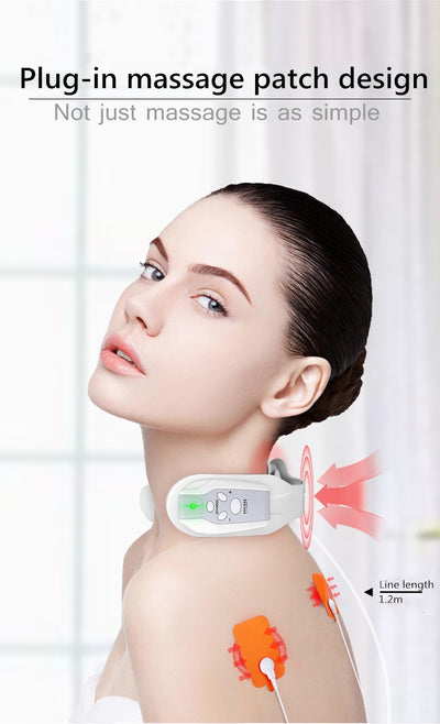 Intelligent pulse shoulder neck massager