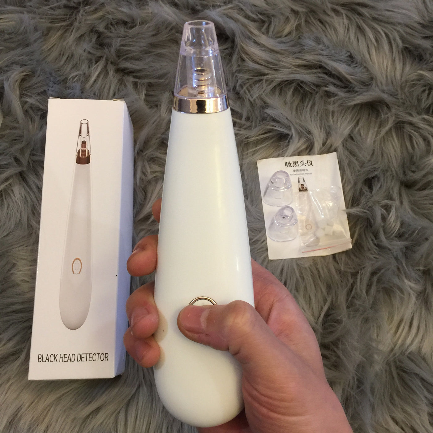 Blackhead Suction Instrument Portable Clean Face Washing Instrument