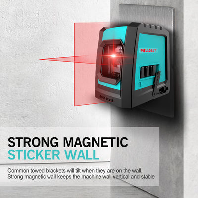 Maice L52G Green Light Cross Marking Instrument Strong Light Thin Line Infrared Level Instrument Portable Leveling Instrument Leveling Instrument