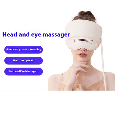Head Massager Electric Heating Air Bag Massage