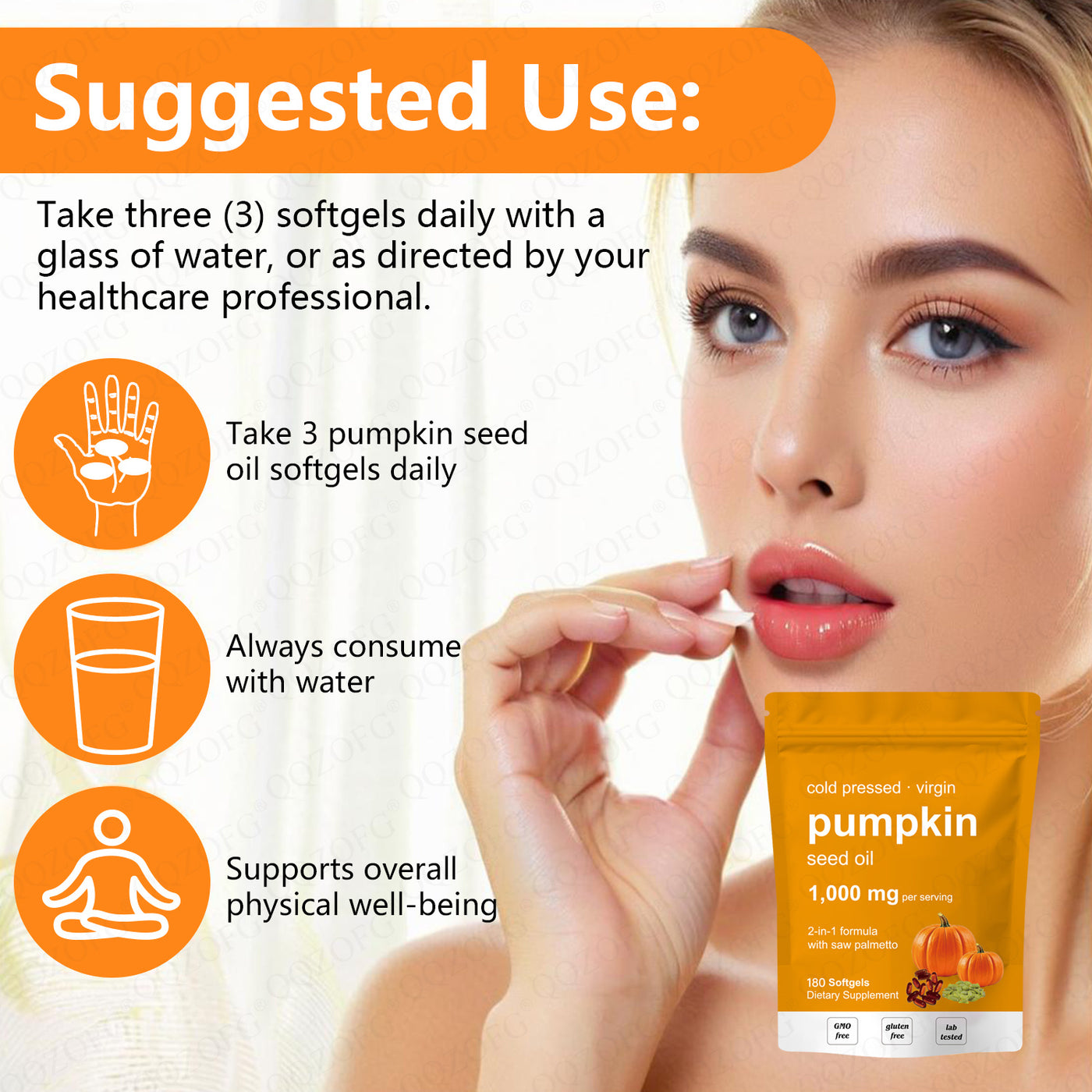 Pumpkin Soft gels