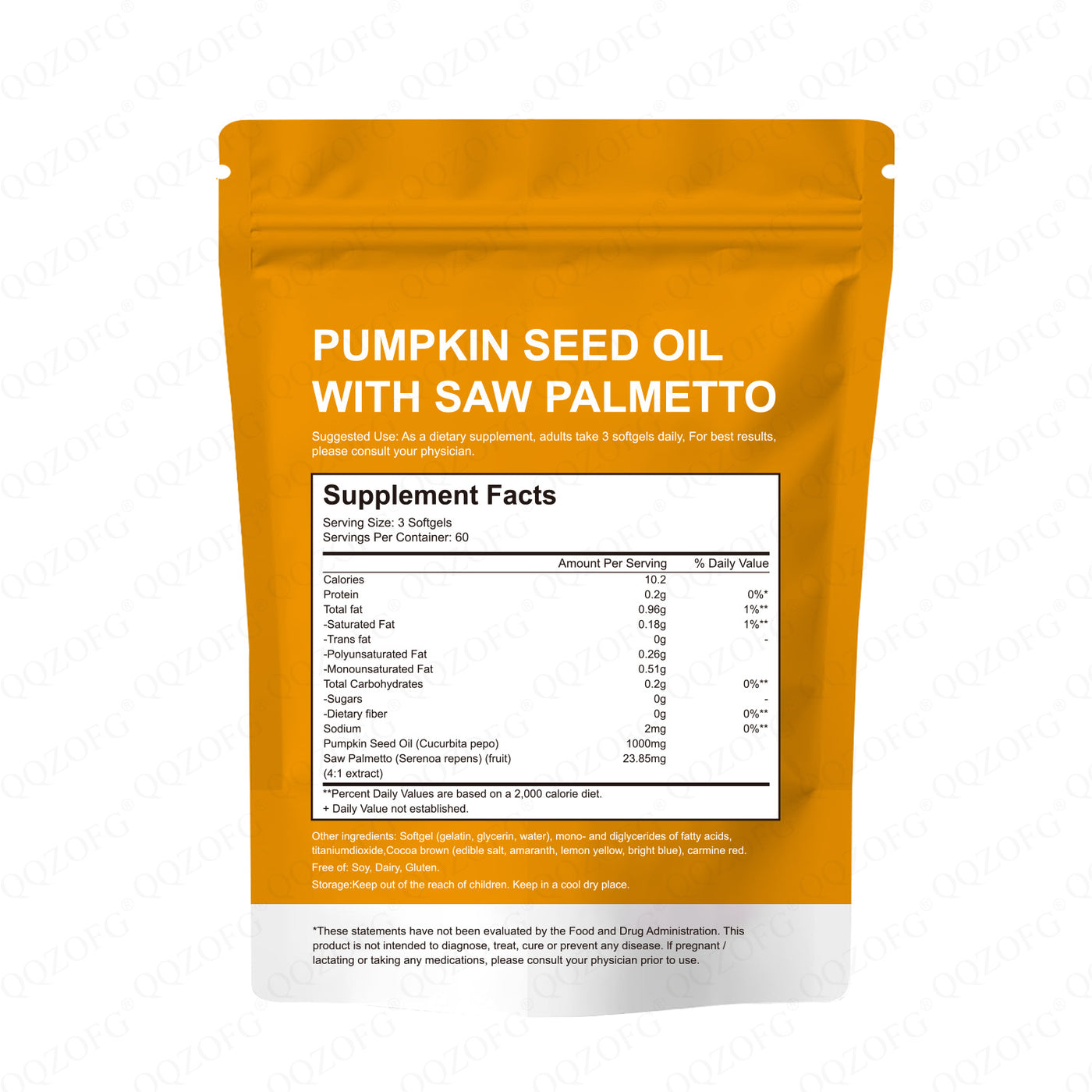 Pumpkin Soft gels