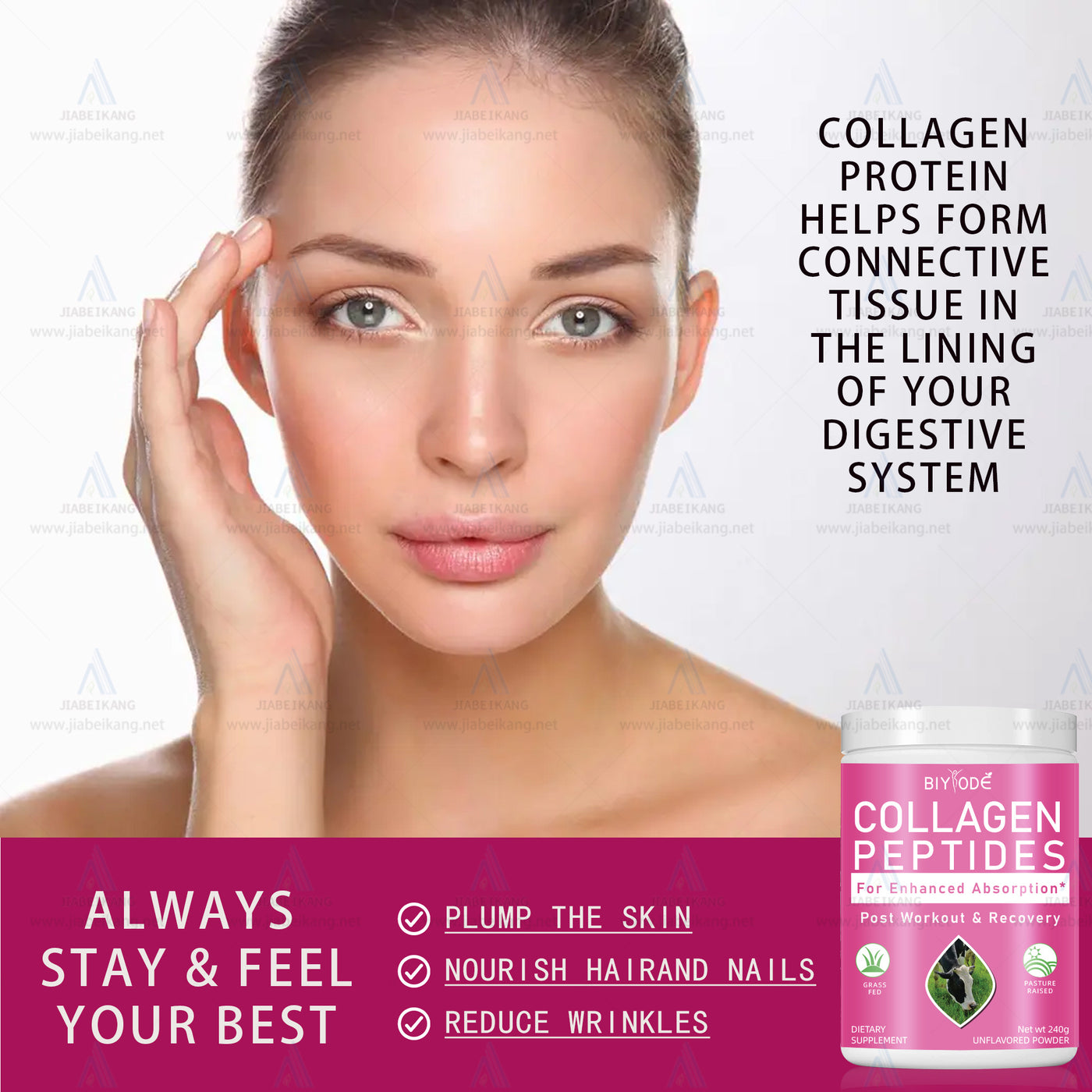 BIYODE Grass Fed Collagen Peptides