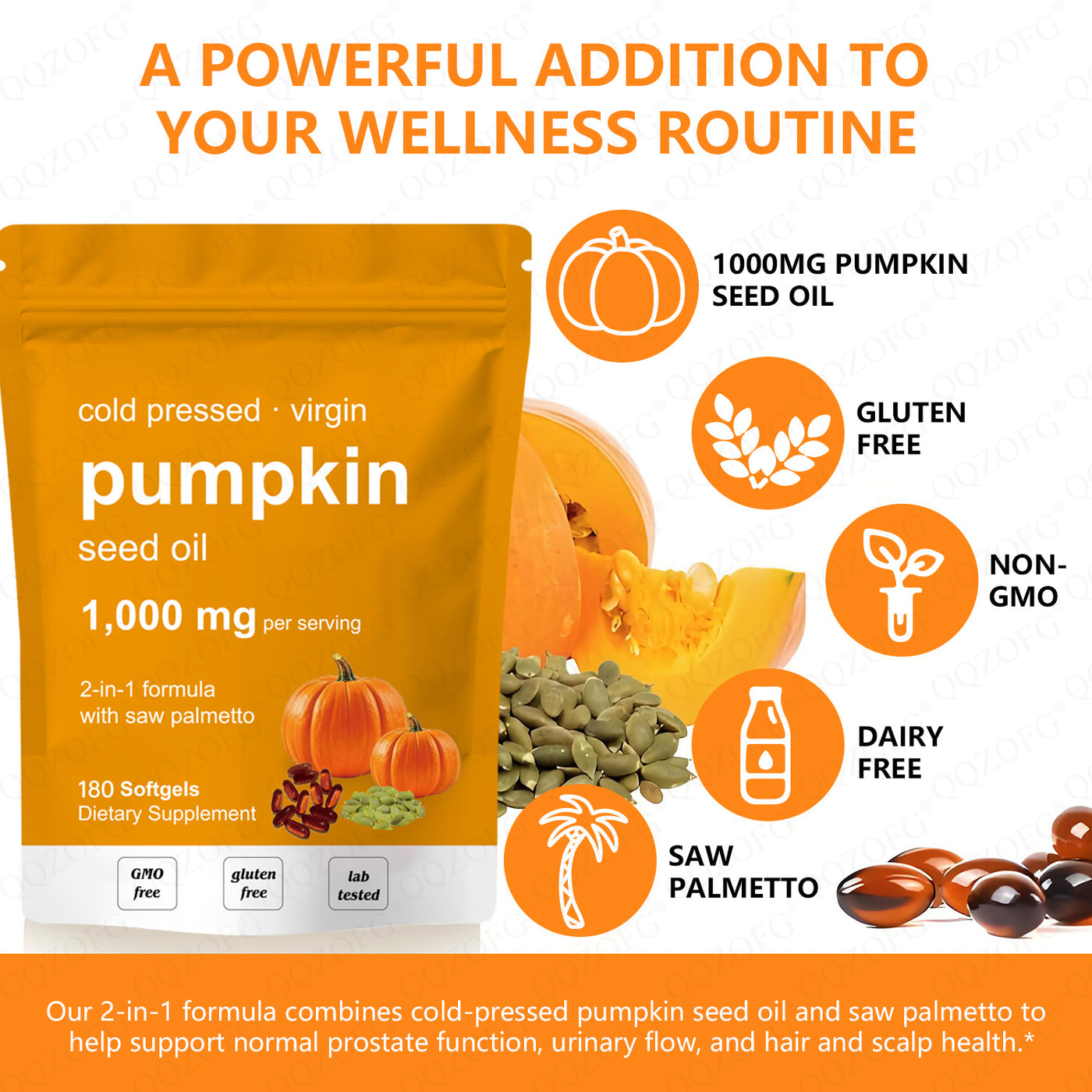 Pumpkin Soft gels